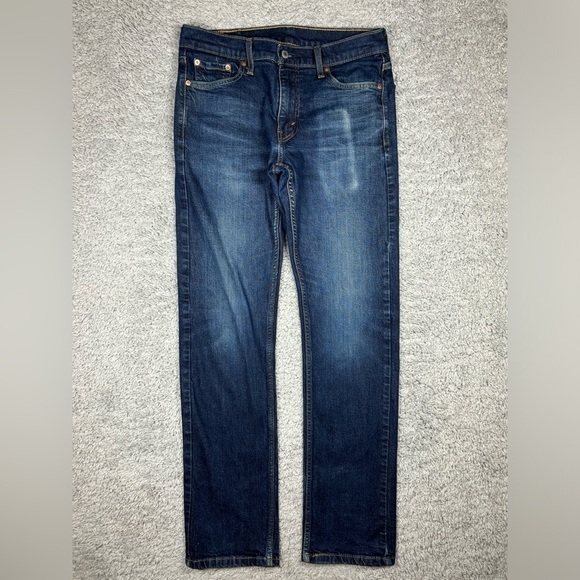 Levi's Jeans Mens 30 x 32 Straight 513 Dark Fade Out Classic Casual Denim Basic - Picture 1 of 3